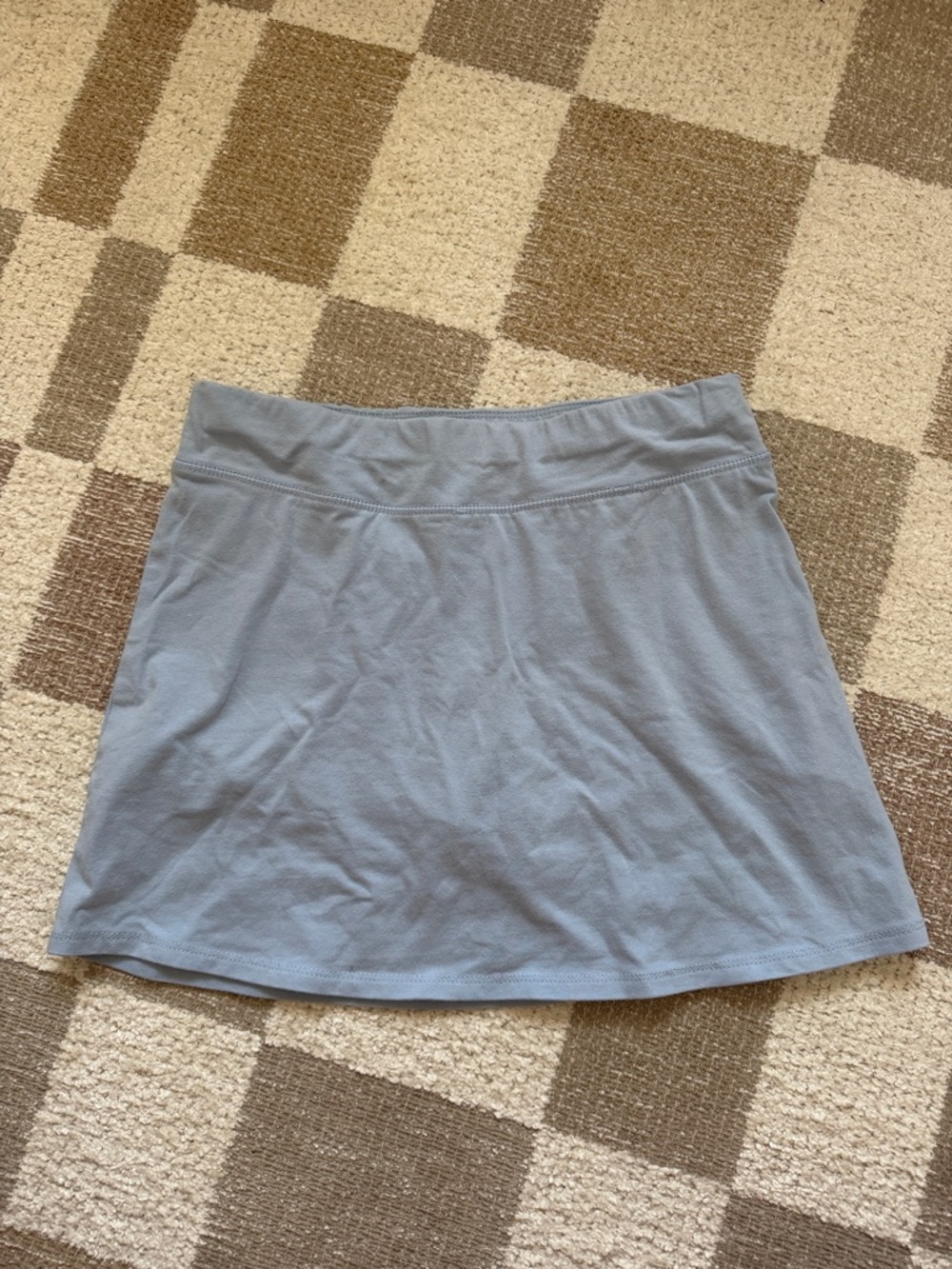 Light Blue Mini Skort